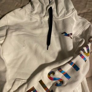Hollister reflect rainbow hoodie